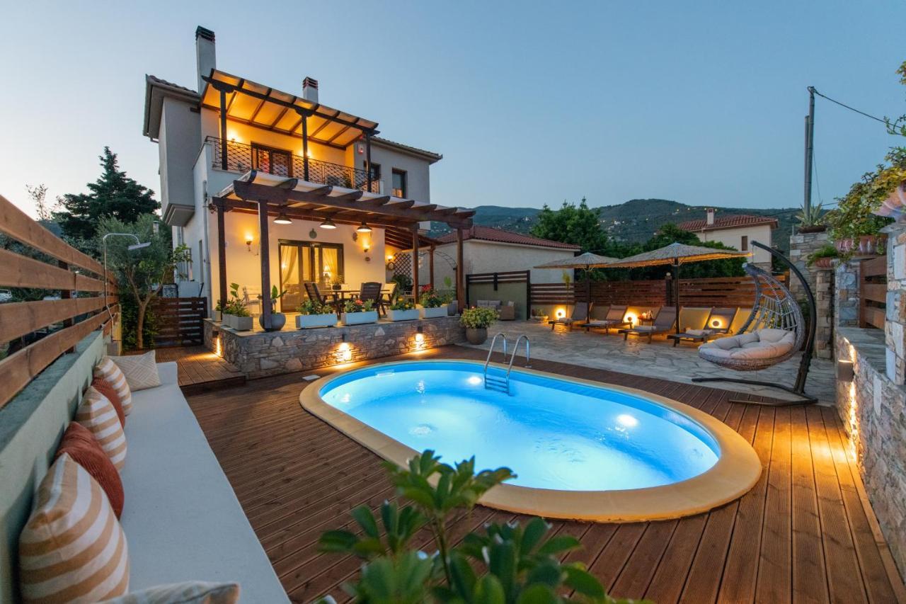 Villa Filyra Kato Gatzea Buitenkant foto