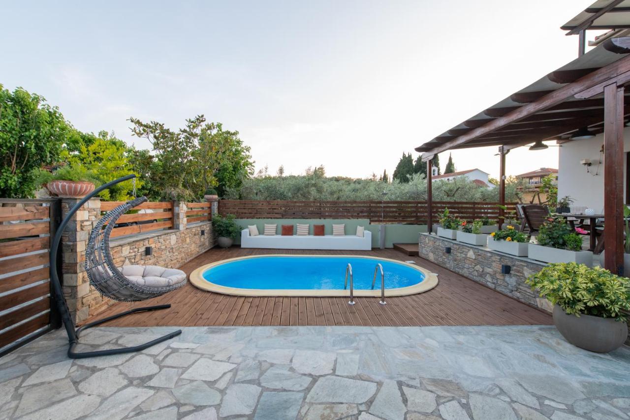 Villa Filyra Kato Gatzea Buitenkant foto