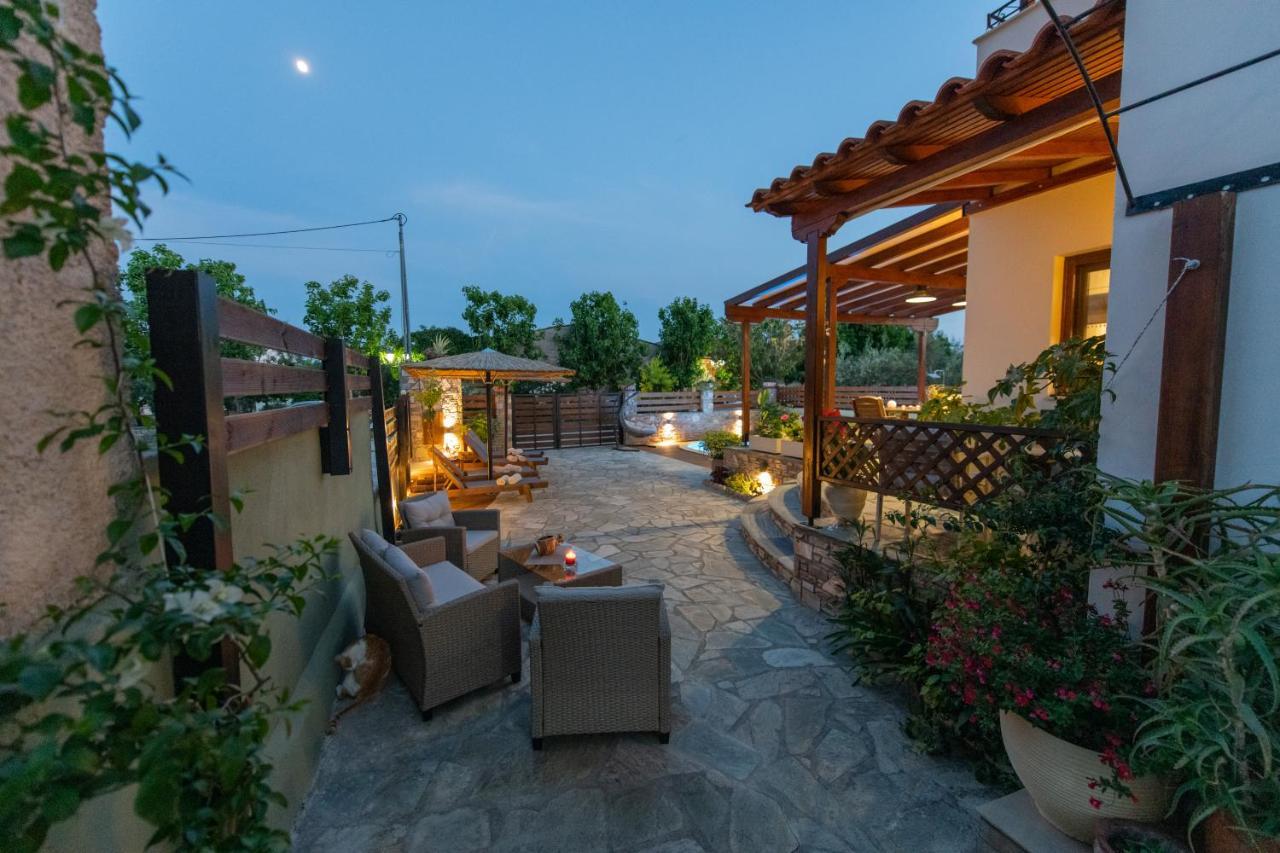 Villa Filyra Kato Gatzea Buitenkant foto