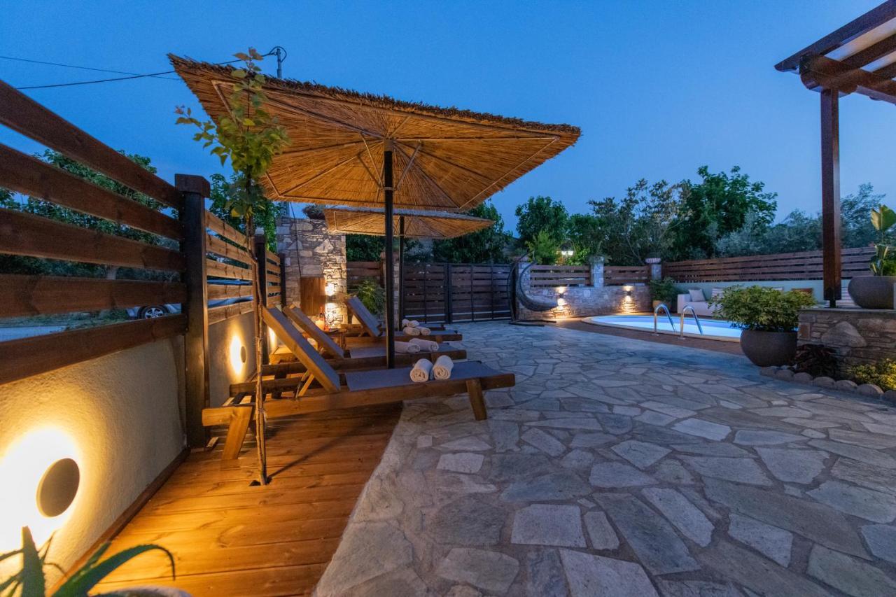 Villa Filyra Kato Gatzea Buitenkant foto